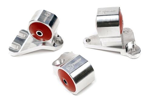 Innovative 96-00 Civic B/D Series Black Aluminum Mounts 75A Bushings (2 Bolt)