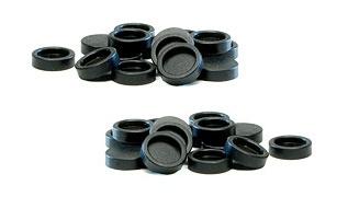 Manley Standard .310in Stem Valves (7.87mm) Wear Caps (8 pcs)