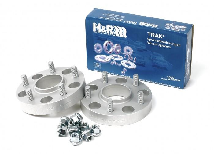 H&R Trak+ 35mm Wheel Adapter Porsche Wheels 5/130 - 71.6 CB - 12x1.5 to 4/100 - 57.1 CB - 12x1.5