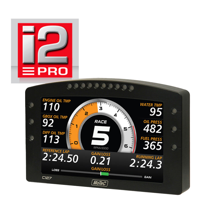 MoTeC C125 / C127 / C1212 Enable Pro Analysis