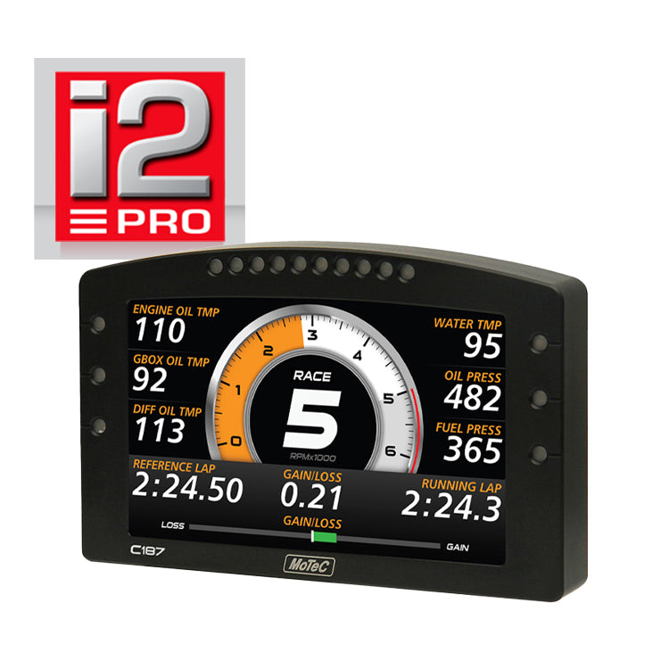 MoTeC C185 / C187 / C1812 Enable Pro Analysis