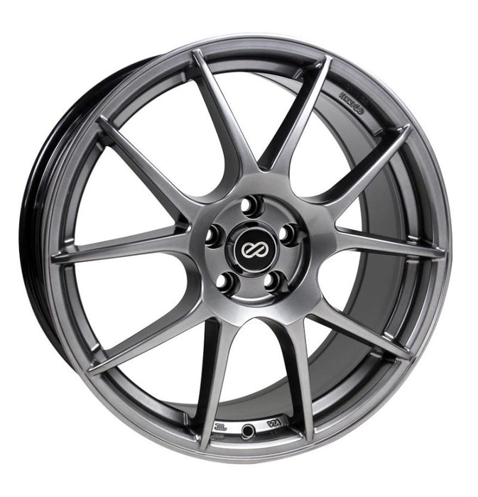 Enkei YS5 18x8 5x100 45mm offset 72.6mm Bore Hyper Black