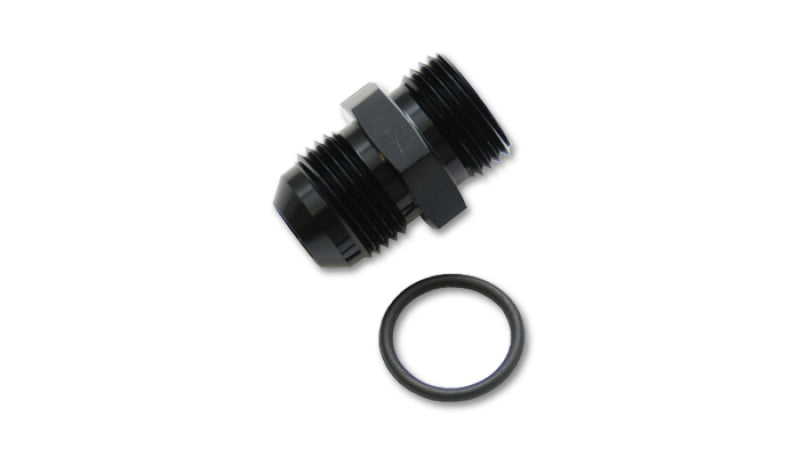 Vibrant -10AN Flare to AN Straight Thread (7/8-14) with O-Ring Adapter Fitting