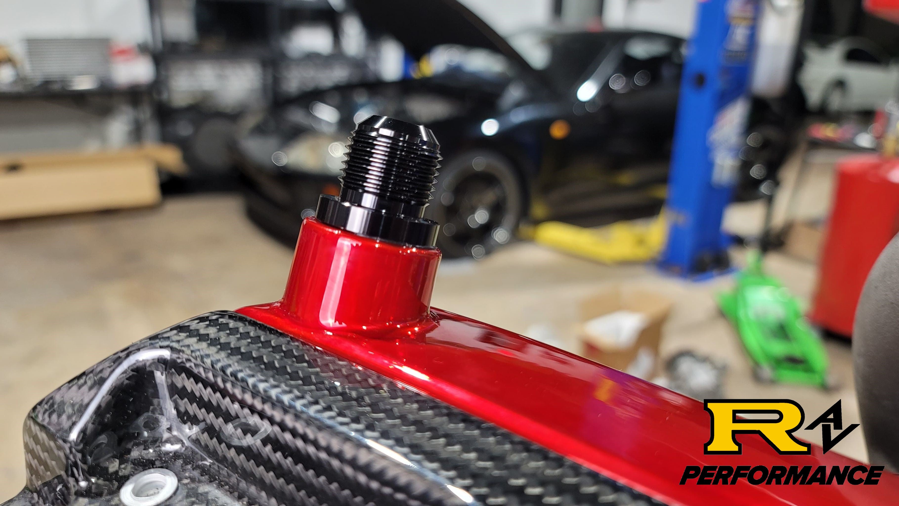 RB26DETT Valve Cover Breather Fitting -10AN Press In Set – RAV