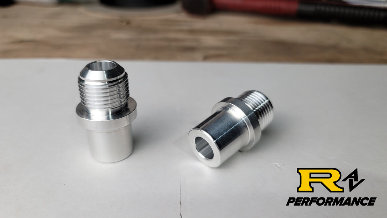 RB26DETT Valve Cover Breather Fitting -12AN Press In Set