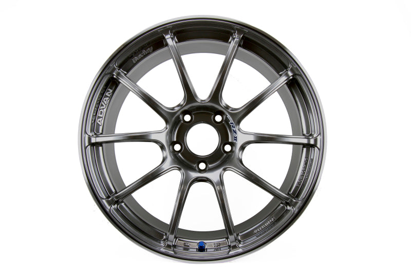 Advan RZII 18x7.5 +48 5x114.3 Racing Hyper Black Wheel