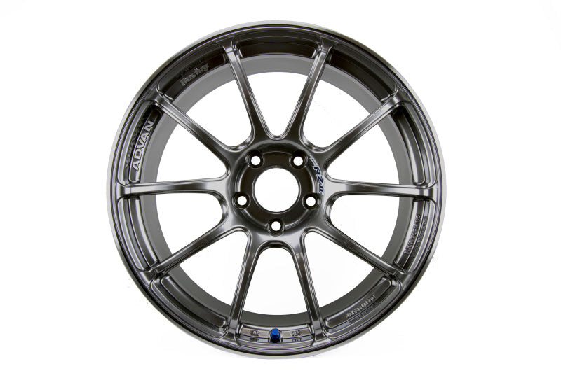 Advan RZII 17x9.0 +35 5-114.3 Racing Hyper Black Wheel