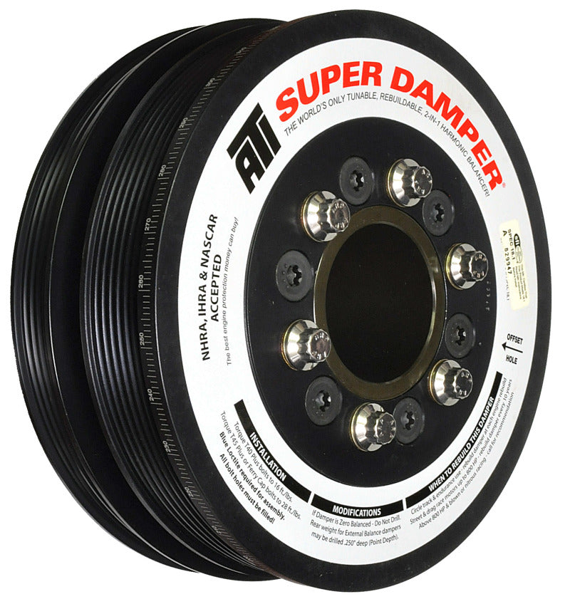 ATI Performance Products Damper - 8.53 - AL - 11 & 6 GRV - LS9 - Y Body - 14% OD - ZR1, Electrical System Tools - Canada