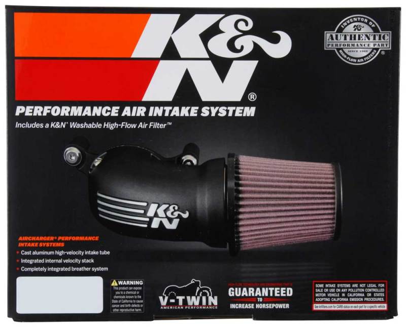 K&N 17-18 Harley-Davidson Touring Models Performance Air Intake System