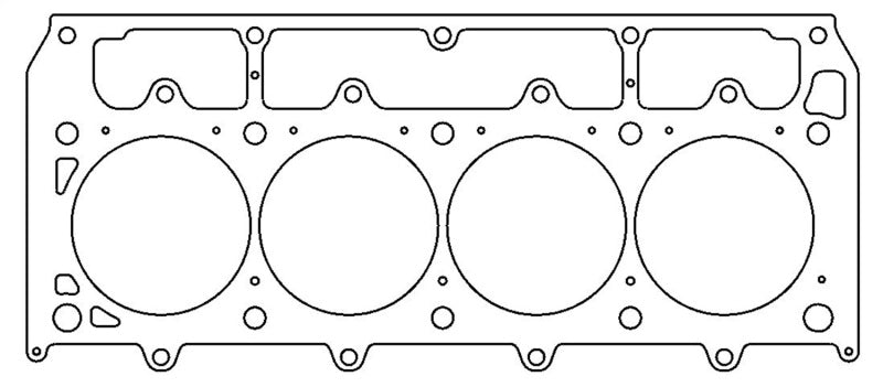 Cometic GM LSX McLaren 4.185in Bore .040 inch MLS Head Gasket - Right