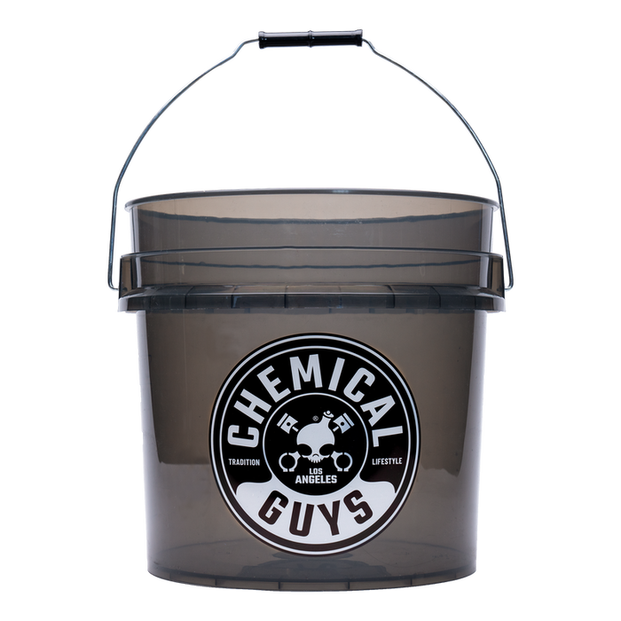Chemical Guys Heavy Duty Detailing Bucket Smoked Black (4.5 Gal)
