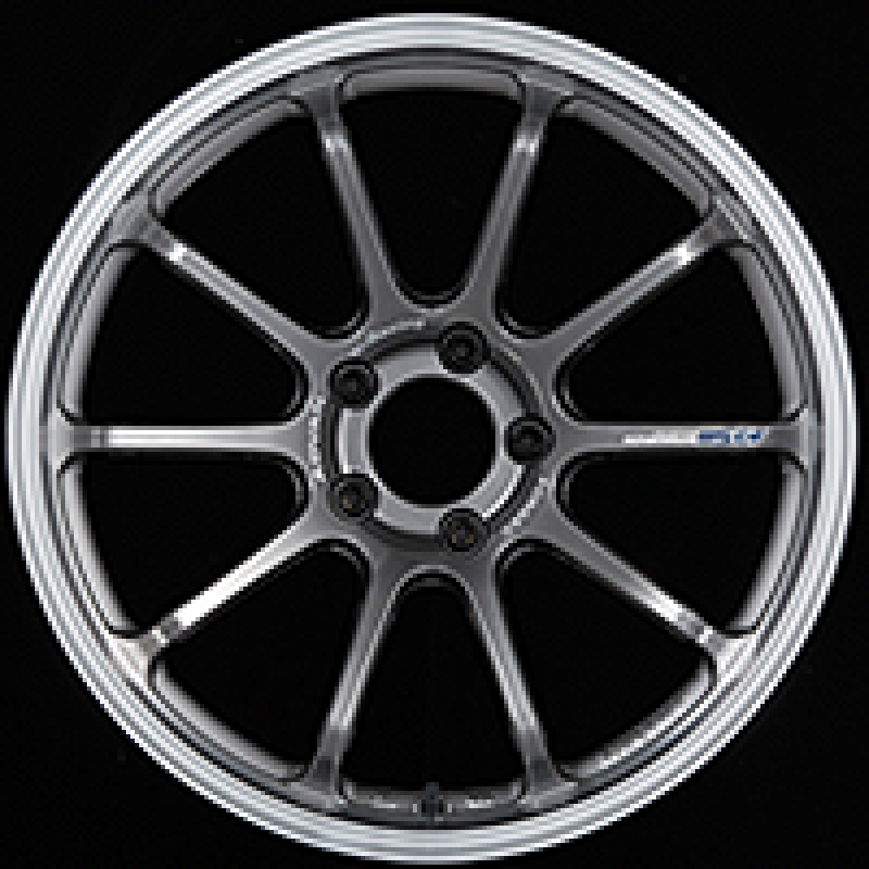 Advan RS-DF Progressive 19x10.5 +24 5-114.3 Machining & Racing Hyper Black Wheel