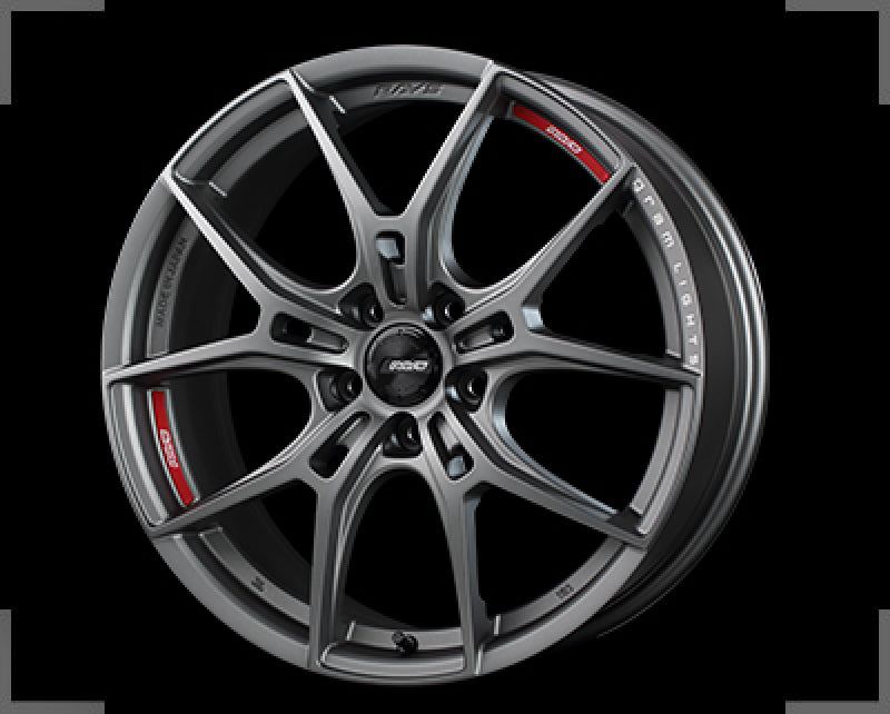 Gram Lights 57FXZ Overseas 19x9.5 +38 5x112 Matte Graphite w/Machining Wheel