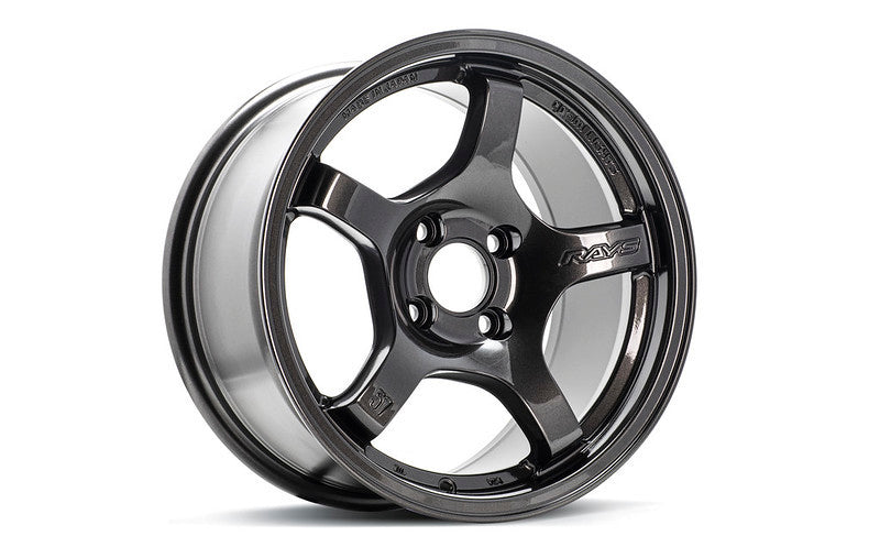 Gram Lights 57CR 15x8.0 +35 4x100 Super Dark Gunmetal Wheel