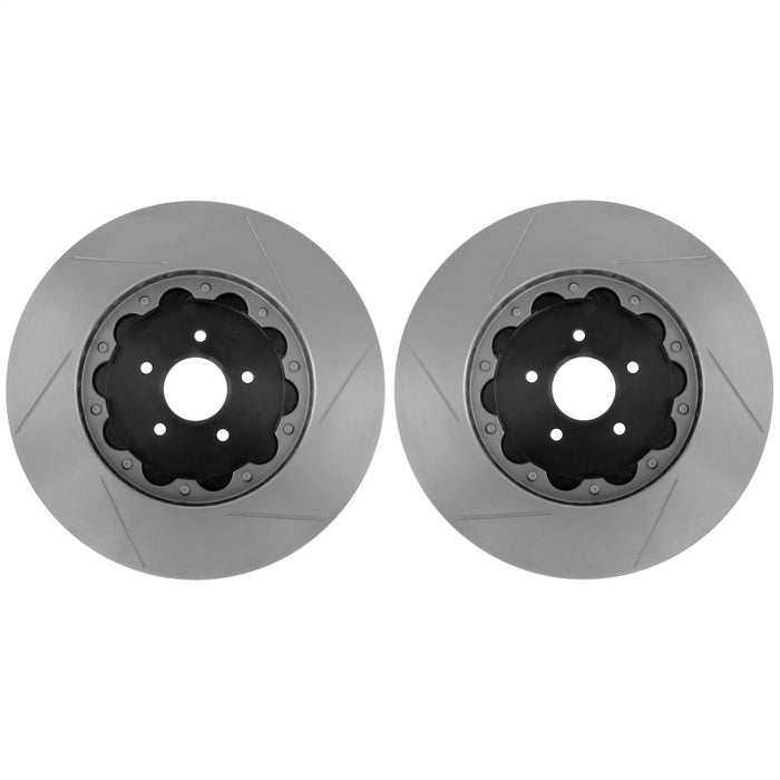 StopTech 03-04 Infiniti G35 Coupe AeroRotor 324x30mm Front Drilled Rotor