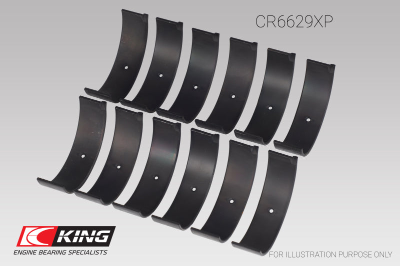 King Mitsubishi 6G72 (Size 0.25) Connecting Rod Bearing Set