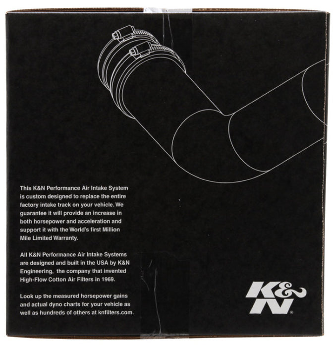 K&N 19-20 Jeep Cherokee V6-3.2L AirCharger Performance Intake