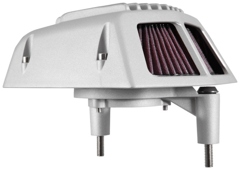 K&N Street Metal Intake System 08-16 Harley-Davidson Shaker Silver H/D Touring Models