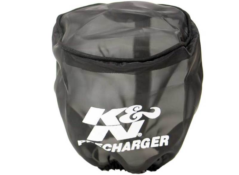 K&N PreCharger Air Filter Wrap Black Universal 4in. Height 4in. Inside Diameter