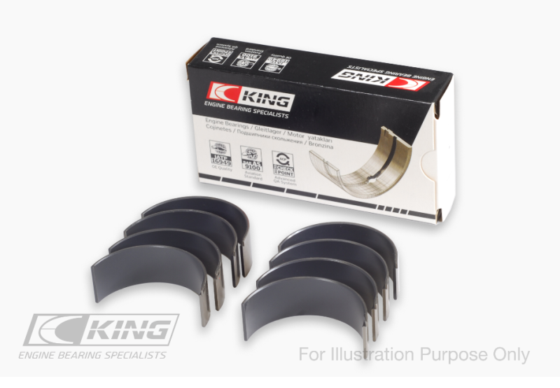 King Engine Bearings Ford Ecoboost 2.0L / 2.3L (Size 0.25) Connecting Rod Bearing Set