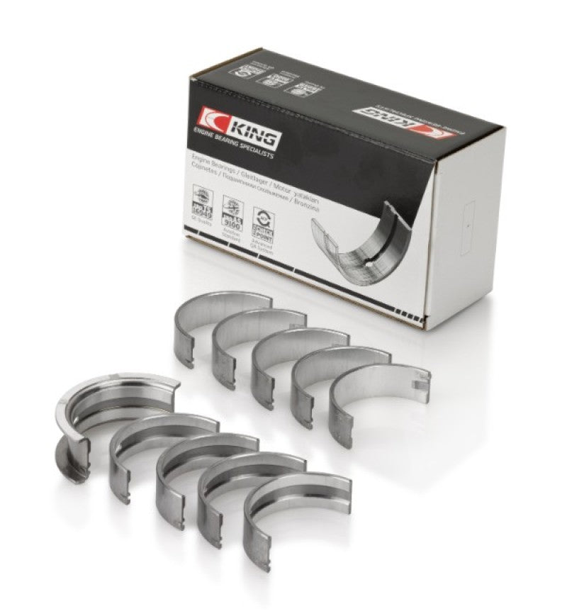 King Ford/Mazda Duratec 2.0/2.3 DOHC Silicon Bi-Metal Aluminum Main Bearing Set - Size STD