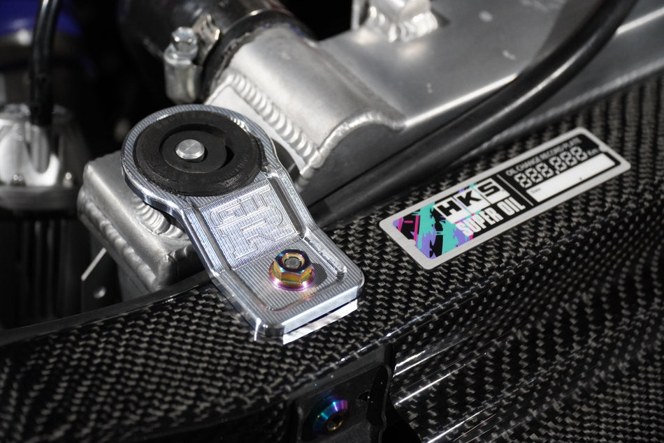 Billet Aluminum Radiator Mounts Skyline R32 R33 R34 Step Style