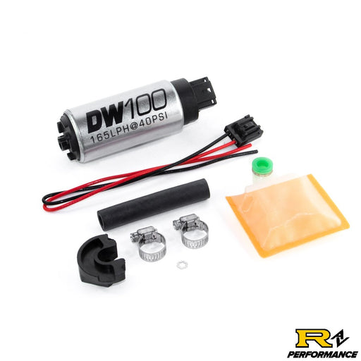 DeatschWerks 165lph in-tank fuel pump w/ install kit for 1989-94 Nissan 240sx Silvia S13 OE Replacement 9-101-0766