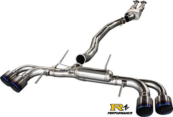 HKS Racing Muffler Nissan R35 GTR Exhaust System w/Silencer 2008- VR38DETT 31008-KN002