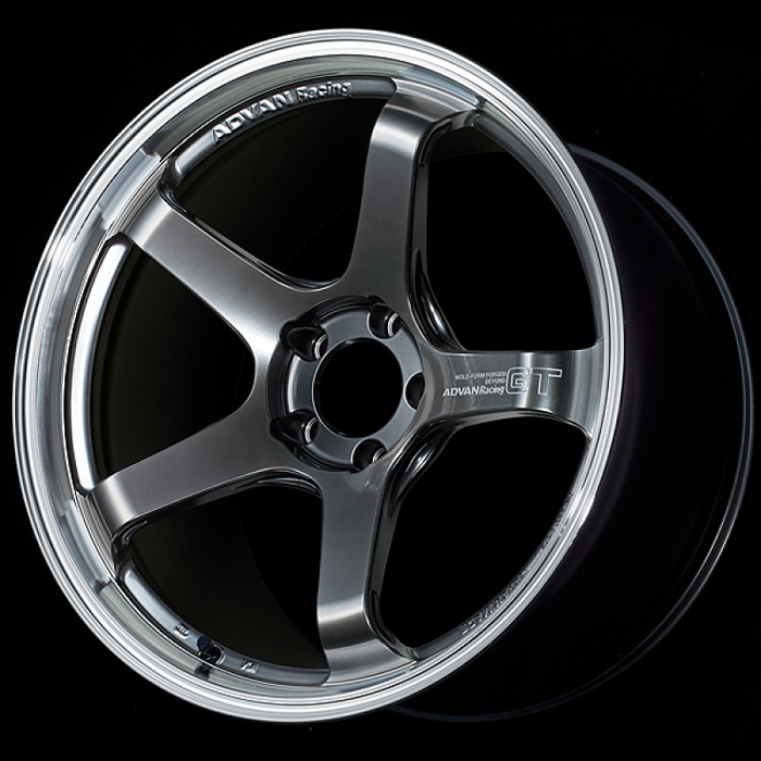 Advan GT Beyond 19x9.5 +25 5-112 Machining & Racing Hyper Black Wheel