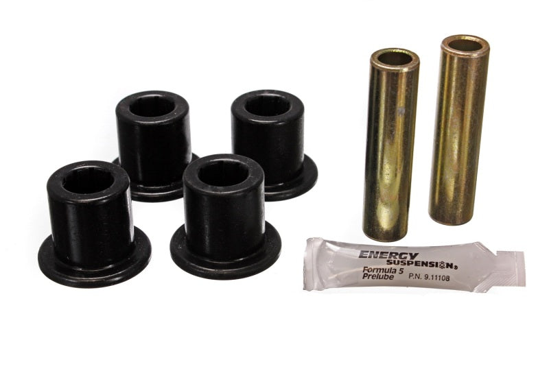 Energy Suspension Rear Spring Frame Shackle Kit - Black
