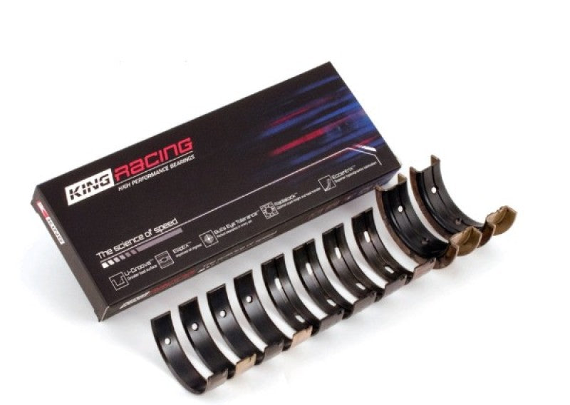 King Engine Bearings Mitsubishi 4G63/4G64 6 Bolt 1st Gen DSM Performance Main Bearing Set - Size STD