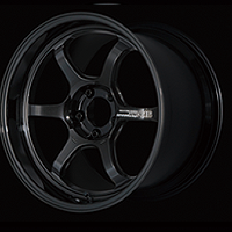 Advan R6 18x9.0 +31 5x114.3 Racing Titanium Black Wheel