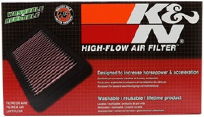 K&N Replacement Air Filter Peugeot / Citroen - 10.875in O/S L x 6.563in O/S W x 1.625in H