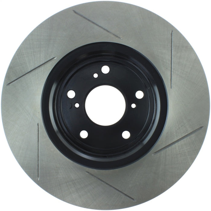 StopTech Sport Slotted 17-18 Acura ILX Front Right Rotor