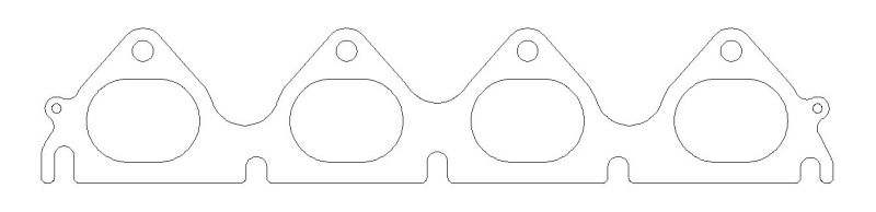 Cometic 94-00 Honda All B Series Exhaust Manifold Gasket .030 inch MLS 1.850 inch X 1.340 inch Port
