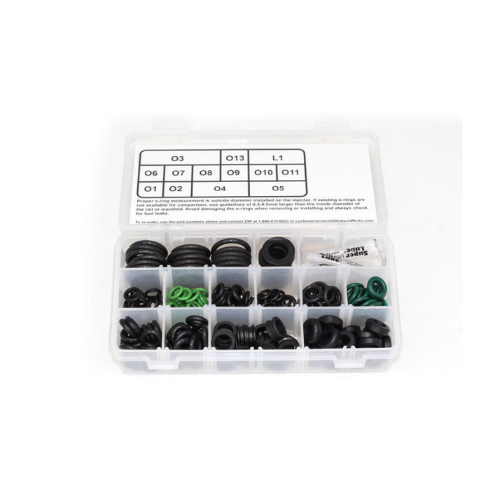 DeatschWerks Sport Compact / Euro Injector O-Ring Kit (230 Pieces)