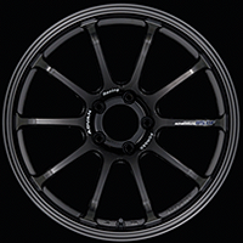 Advan RS-DF Progressive 19x9.5 +45 5-114.3 Racing Titanium Black Wheel