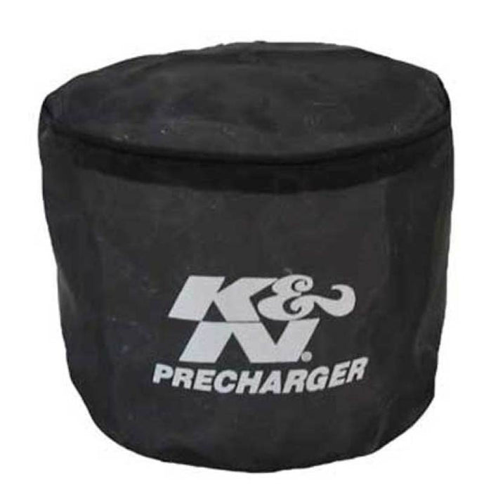 K&N Universal PreCharger Round Straight Air Filter Wrap Black