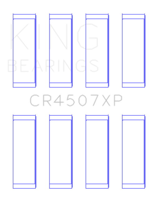King Mazda MZR 2.3L 16V / Ford Duratec 2.3L 16V (Size .026) Connecting Rod Bearings (Set of 4)