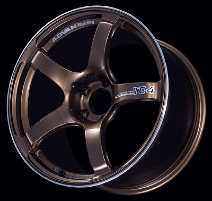 Advan TC4 18x8 +45 5x114.3 Racing Umber Bronze Wheel