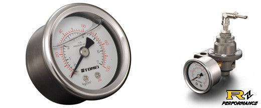 Tomei Universal Fuel Pressure Gauge 1/8 NPT 0-100 PSI TB510A-0000A