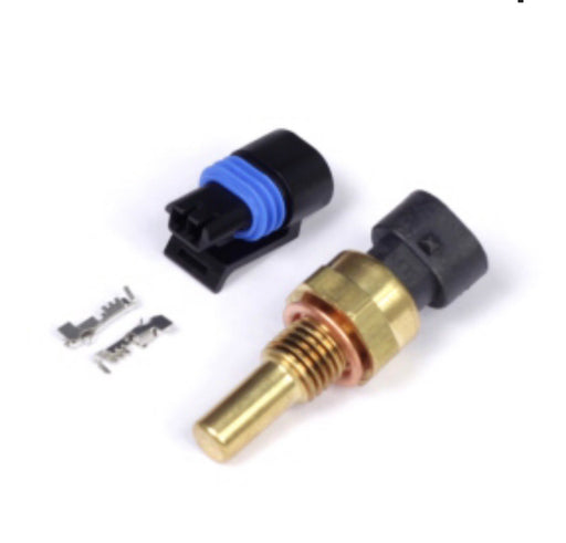 Haltech Coolant Temp Sensor Small Thread with Delphi plug & pins M12 x 1.5 HT-010300