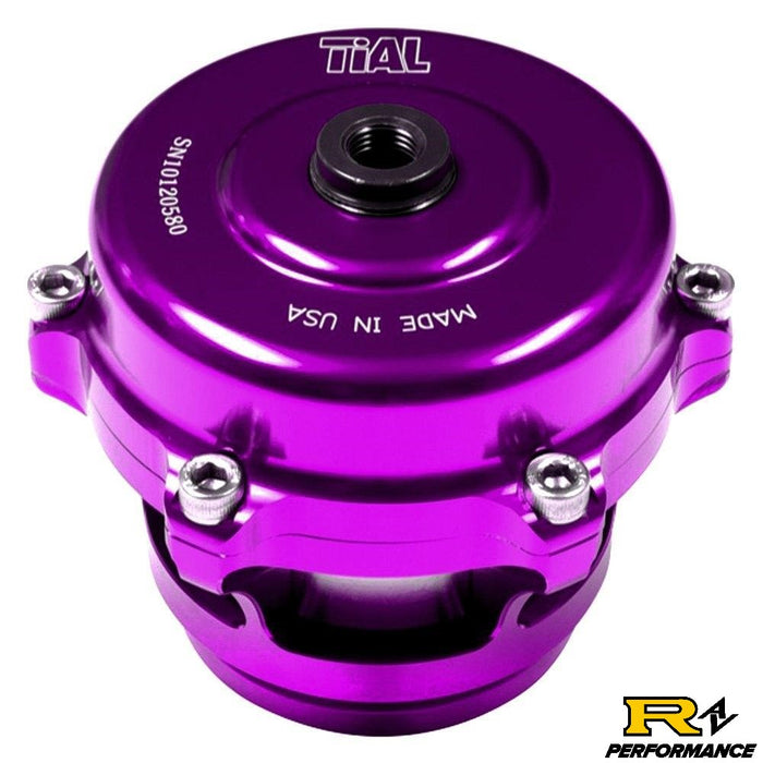 Tial Q BOV 50mm Blow Off Valve with Aluminum Flange, 11psi Spring, and Purple Housing QBOV-Purple-11psi-AL